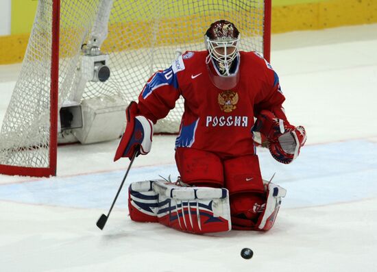 2009 World Ice Hockey Championship final. Russia 2-1 Canada