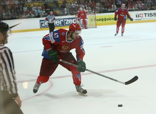 2009 World Ice Hockey Championship final. Russia 2-1 Canada