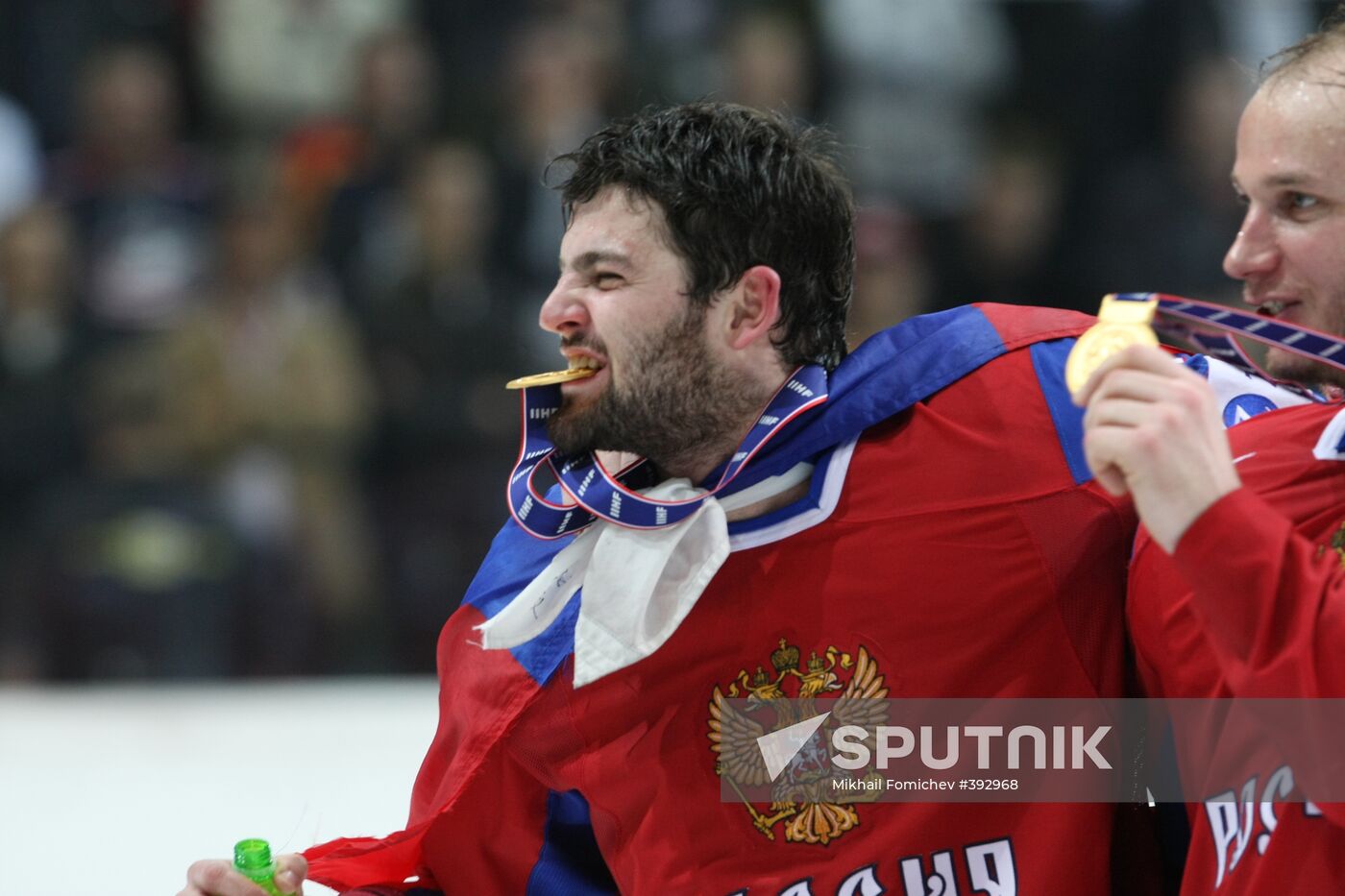 2009 World Ice Hockey Championship final. Russia 2-1 Canada