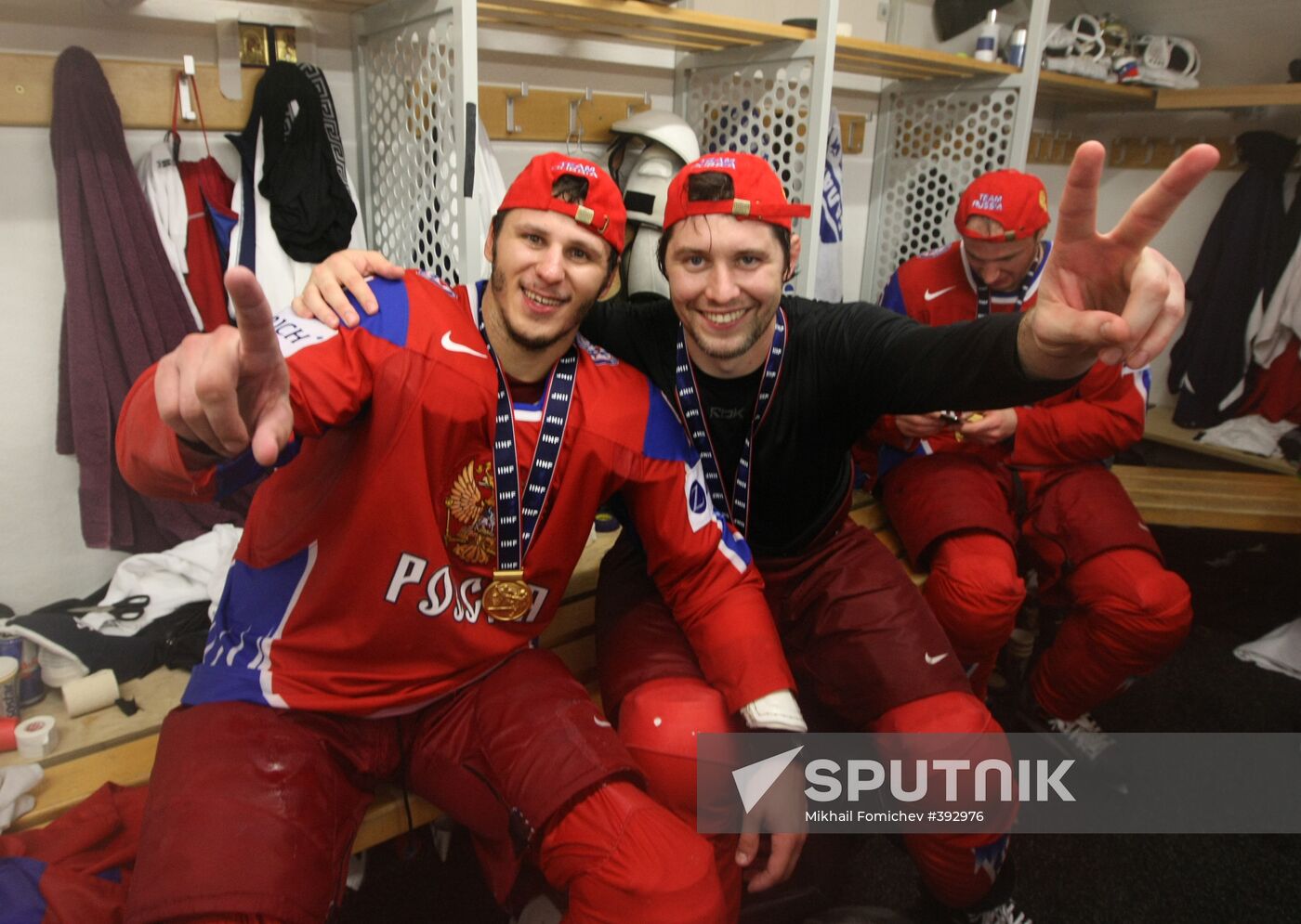 2009 World Ice Hockey Championship final. Russia 2-1 Canada