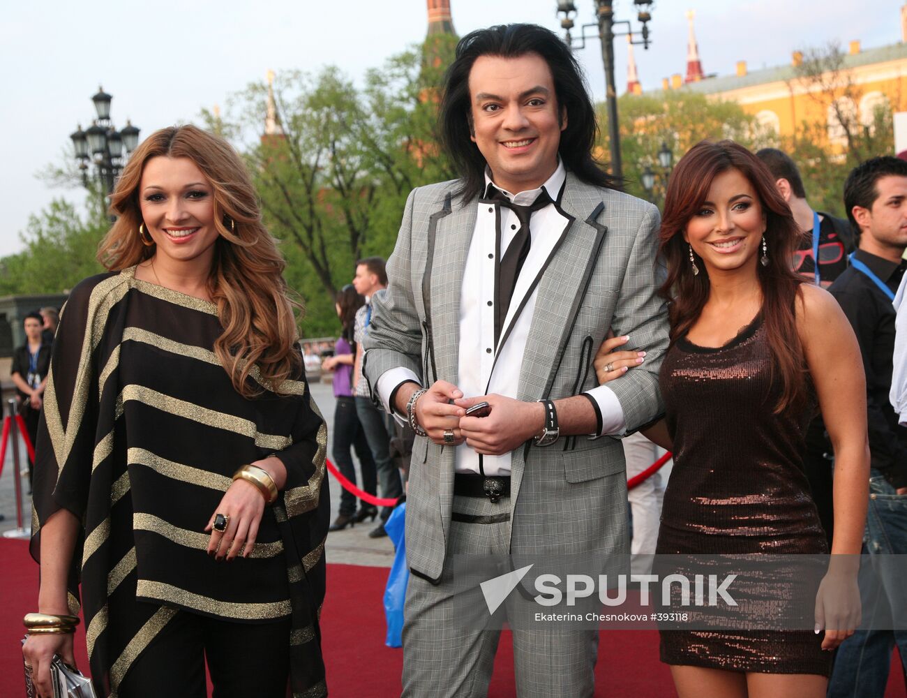 Angelika Agurbash, Filipp Kirkorov and Ani Lorak