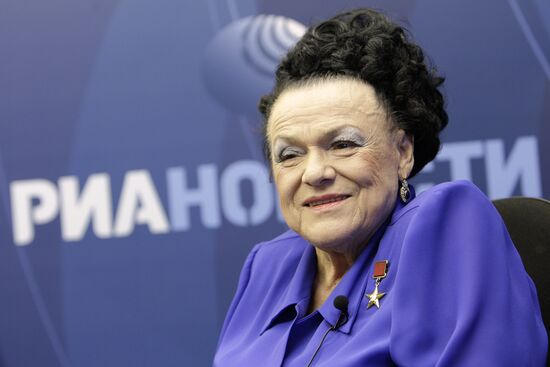 Ludmila Zykina in RIA Novosti News Agency