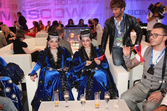 Inga&Anush (Armenia). Eurovision 2009. First semifinal qualifier