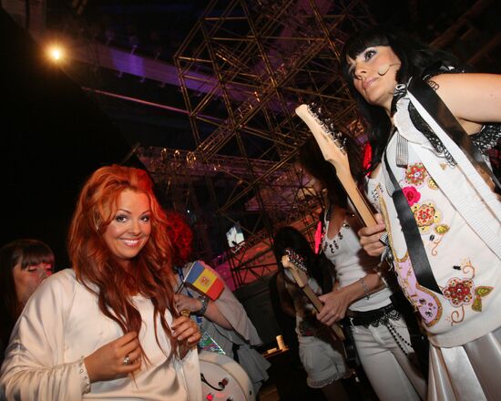 Susanna Georgi (Andorra). Eurovision 2009. First semifinal
