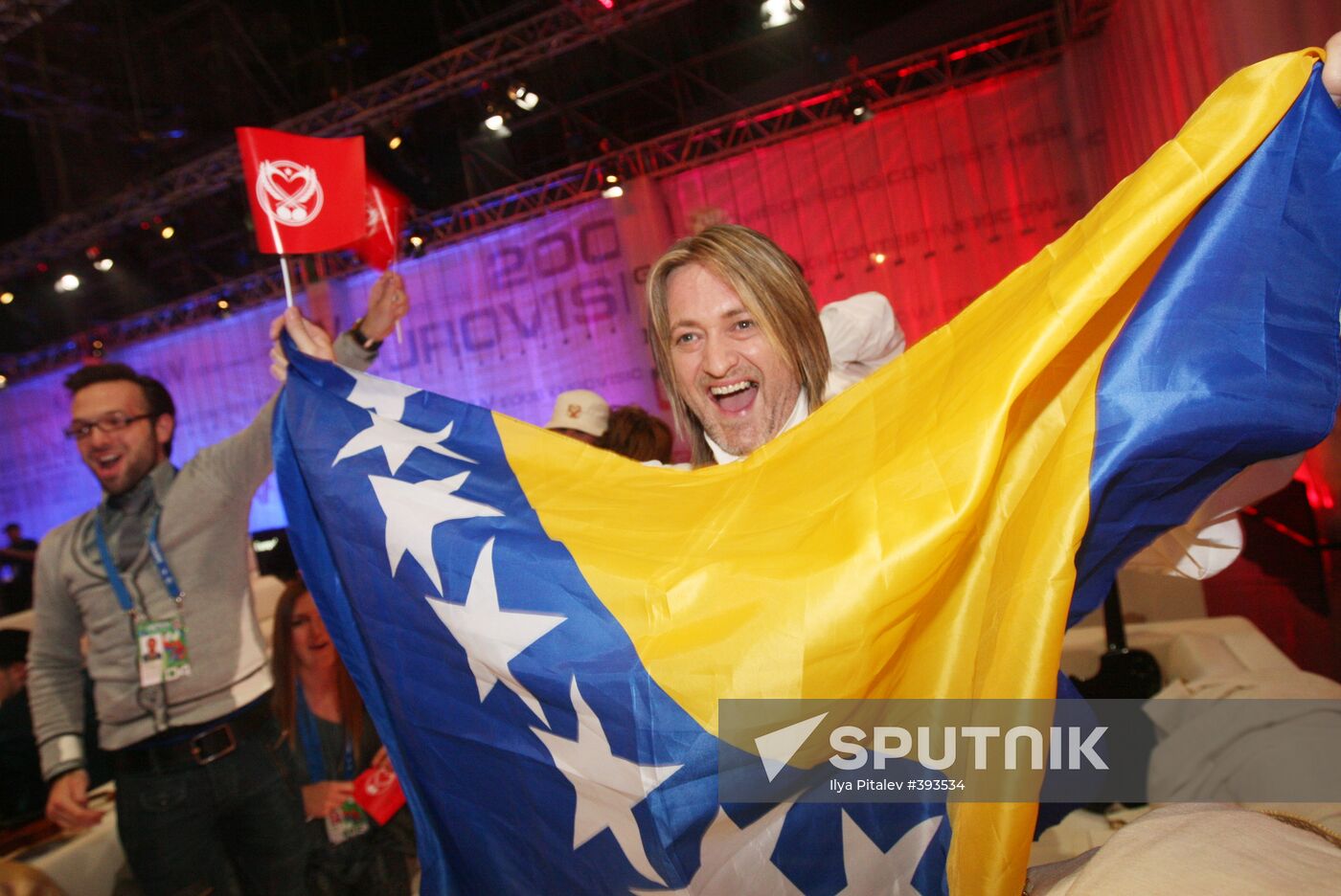 2009 Eurovision first semi-final. Bosnia & Herzegovina's Regina