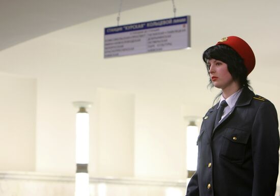 Kurskaya Station, Circular Line, opens its lobby after repairs