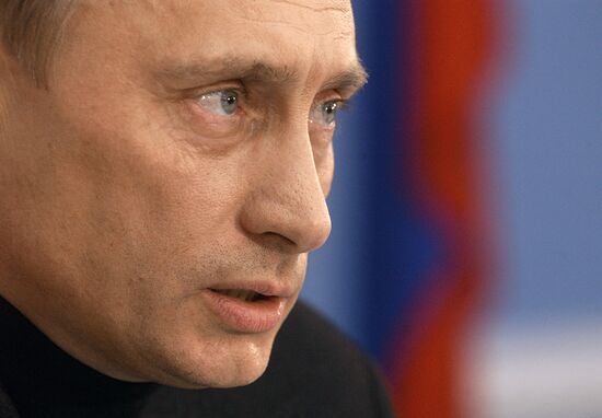 Russian President Vladimir Putin
