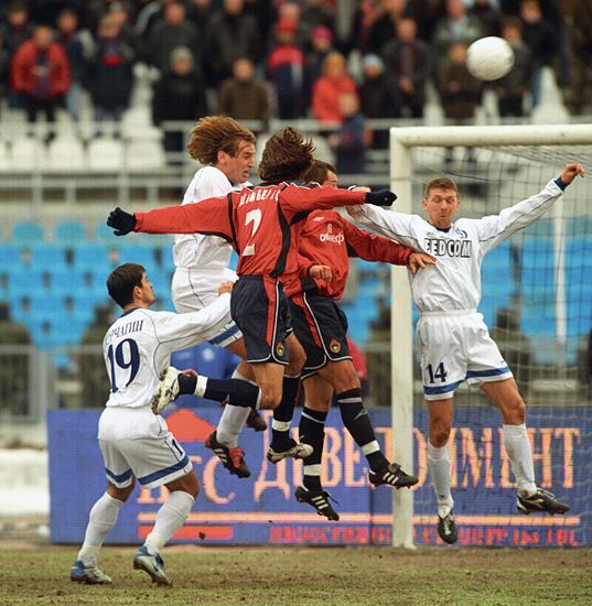 Second round of Russian Football Premier League. CSKA 1-1 Dynamo