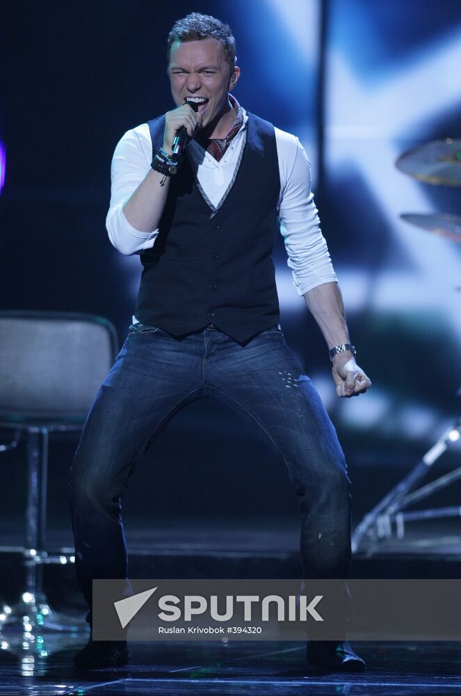 Igor Cukrov (Croatia). Second semi-final of Eurovision 2009