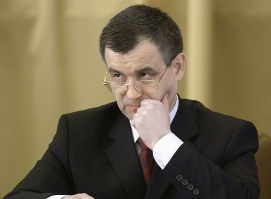 Interior Minister Rashid Nurgaliyev