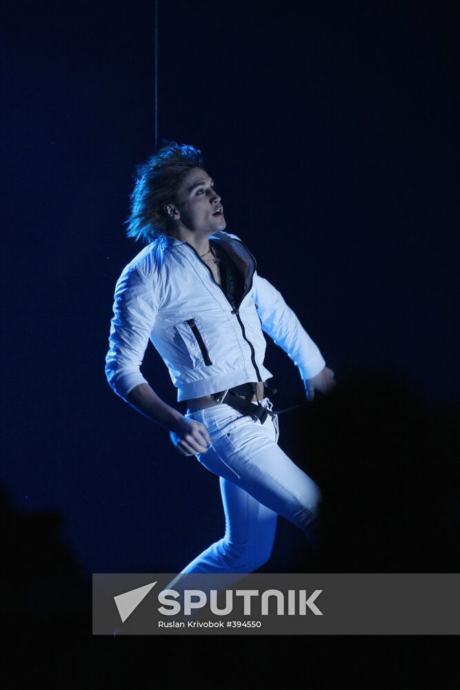 2008 Eurovision winner, Russia's Dima Bilan