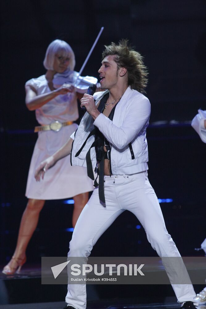 2008 Eurovision winner, Russia's Dima Bilan