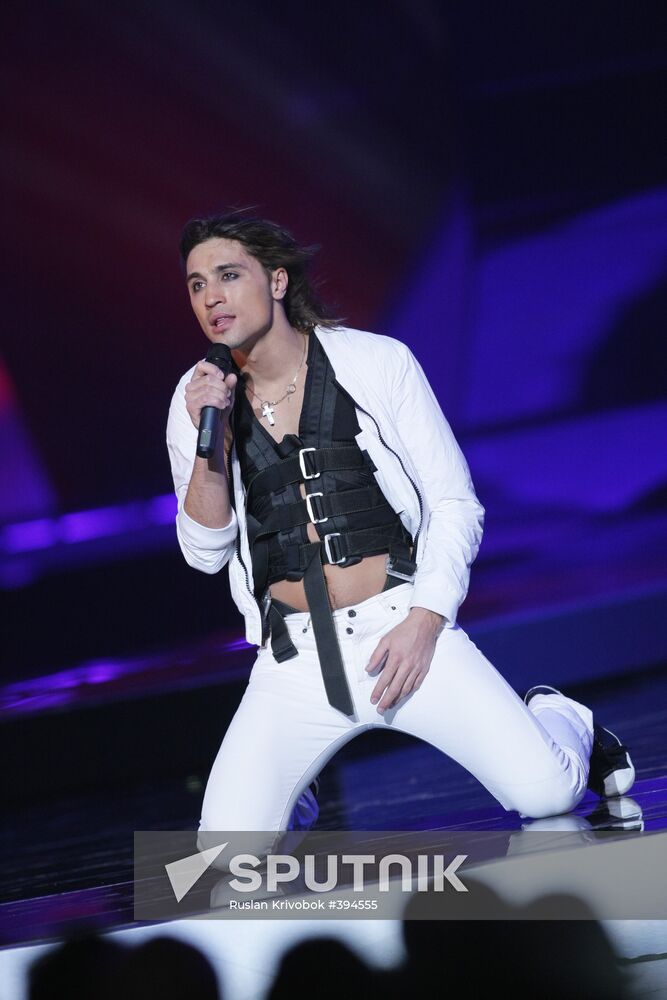 2008 Eurovision winner, Russia's Dima Bilan