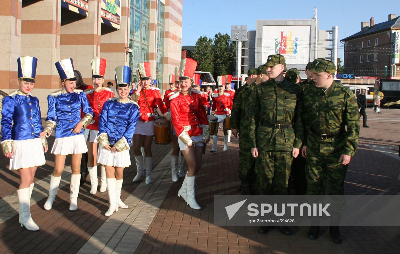 Kaliningrad conscripts to serve in the presidential regiment