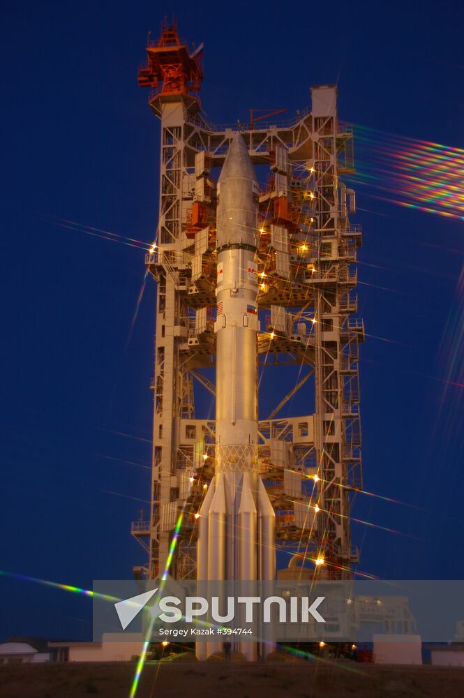 Proton-M with ProtoStar II satellite launched from Baikonur