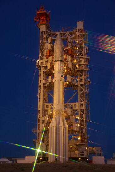 Proton-M with ProtoStar II satellite launched from Baikonur