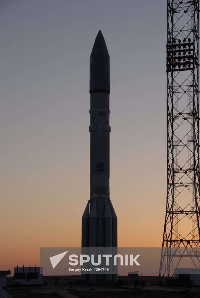 Proton-M with ProtoStar II satellite launched from Baikonur