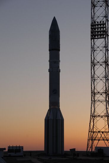 Proton-M with ProtoStar II satellite launched from Baikonur