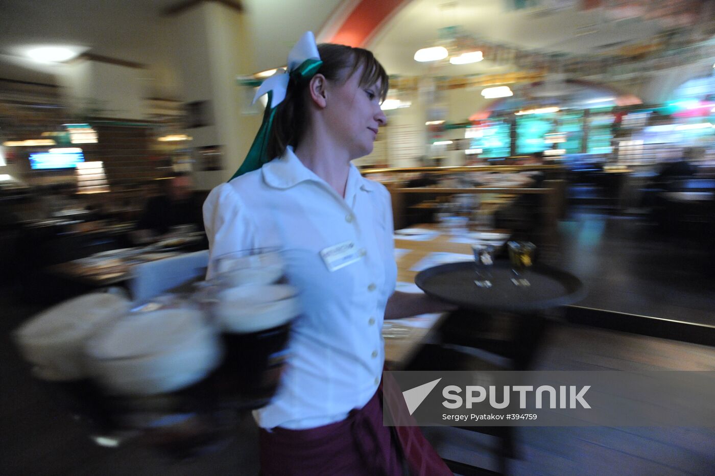 First Prazecka Czech beer festival in Moscow