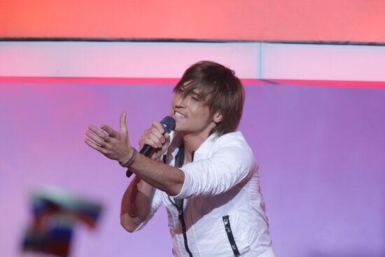 2009 Eurovision final in Moscow's Olimpiysky Arena