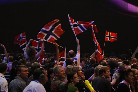 Viewers watching 2009 Eurovision Song Contest Final