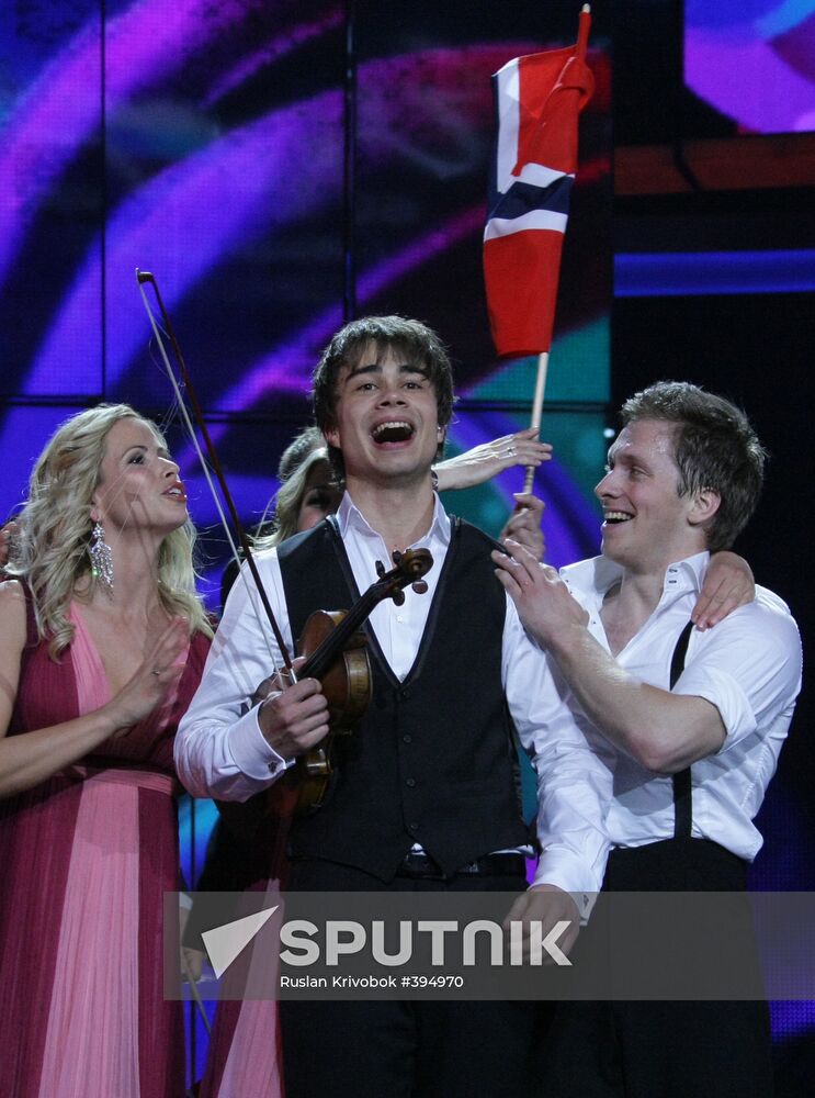Eurovision 2009 winner Alexander Rybak
