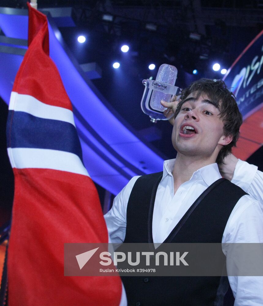 Eurovision 2009 winner Alexander Rybak