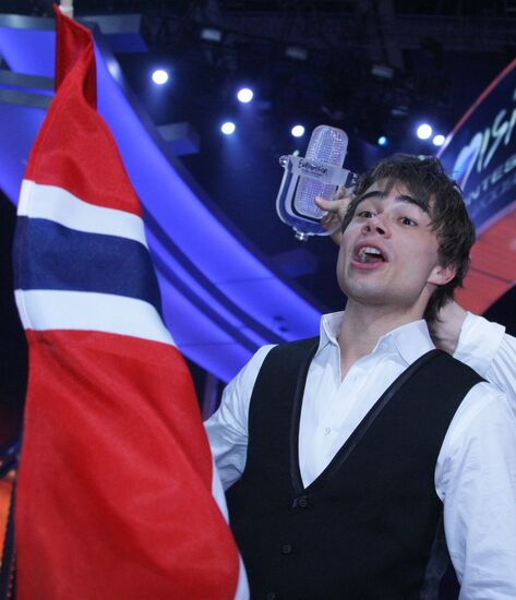 Eurovision 2009 winner Alexander Rybak
