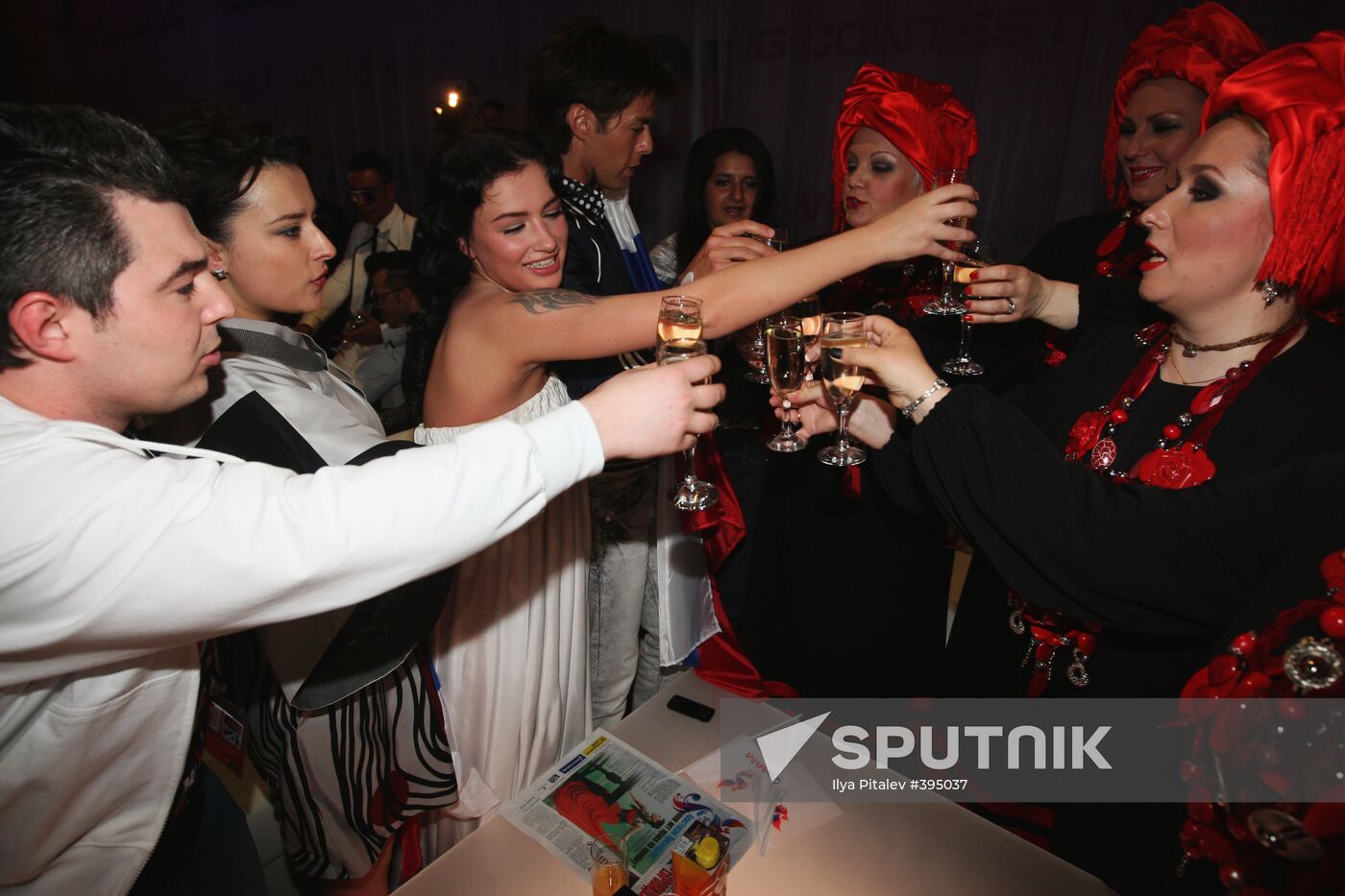 Russia's 2009 Eurovision entry Anastasia Prikhodko