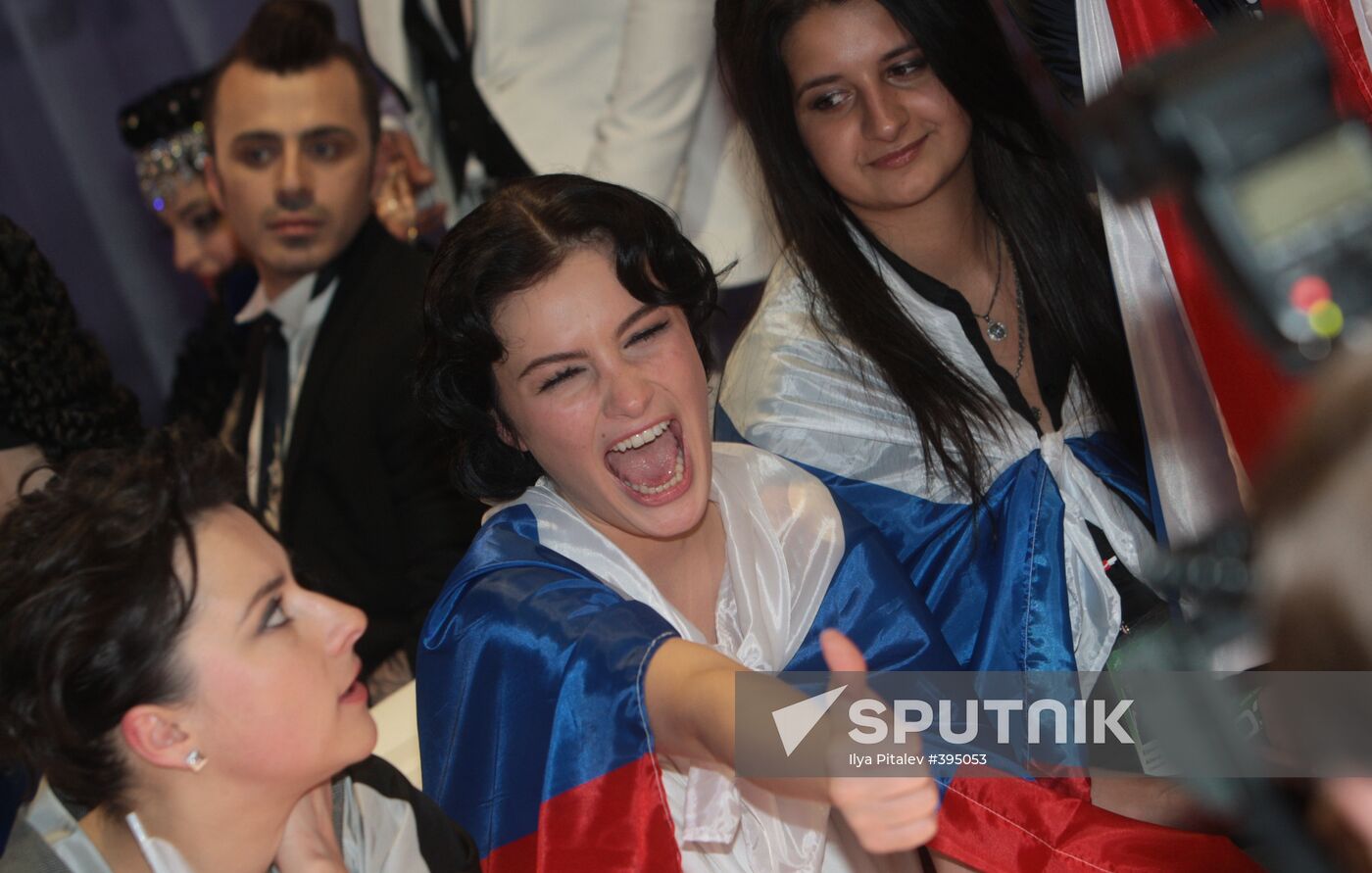 Russia's 2009 Eurovision entry Anastasia Prikhodko
