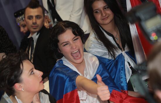 Russia's 2009 Eurovision entry Anastasia Prikhodko