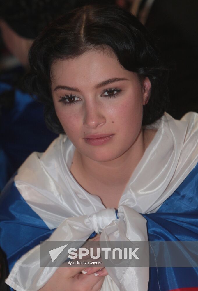 Russia's 2009 Eurovision entry Anastasia Prikhodko