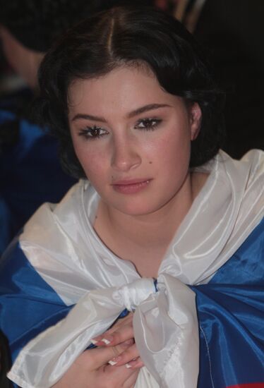 Russia's 2009 Eurovision entry Anastasia Prikhodko