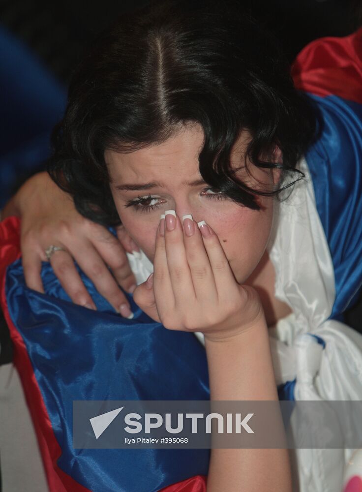 Russia's 2009 Eurovision entry Anastasia Prikhodko