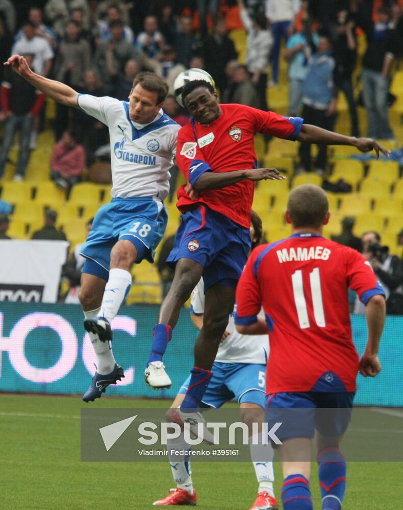 Russian Football Premier League: CSKA vs. Zenit