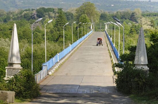 Frontier outpost, Abkhaz-Georgian border