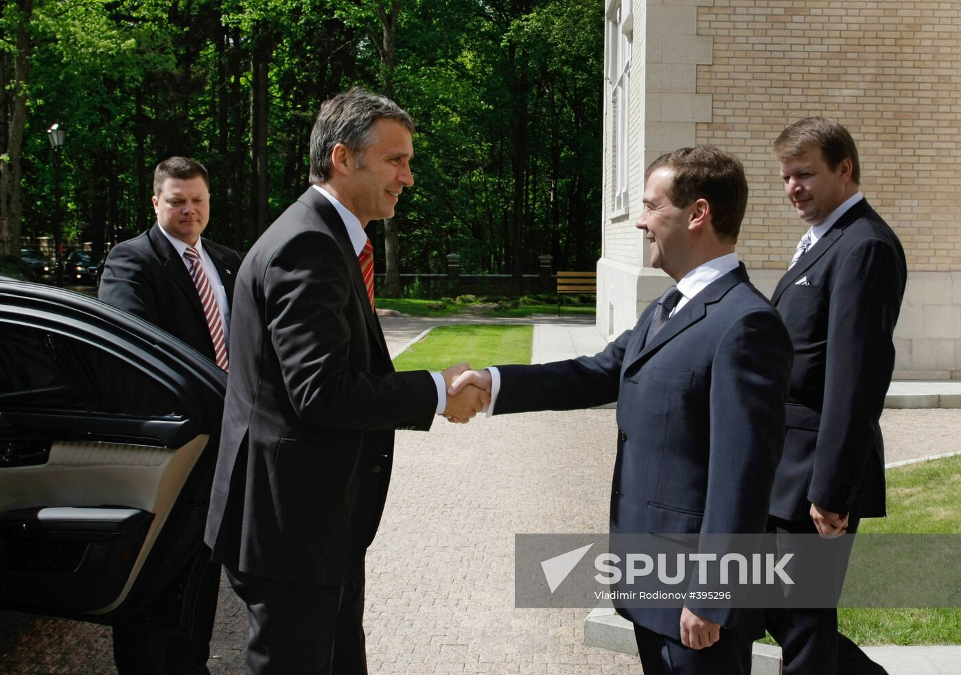 President Dmitry Medvedev Meeting with Norway's Prime Minister