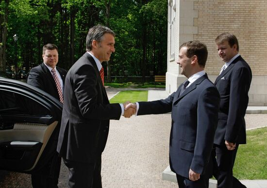 President Dmitry Medvedev Meeting with Norway's Prime Minister