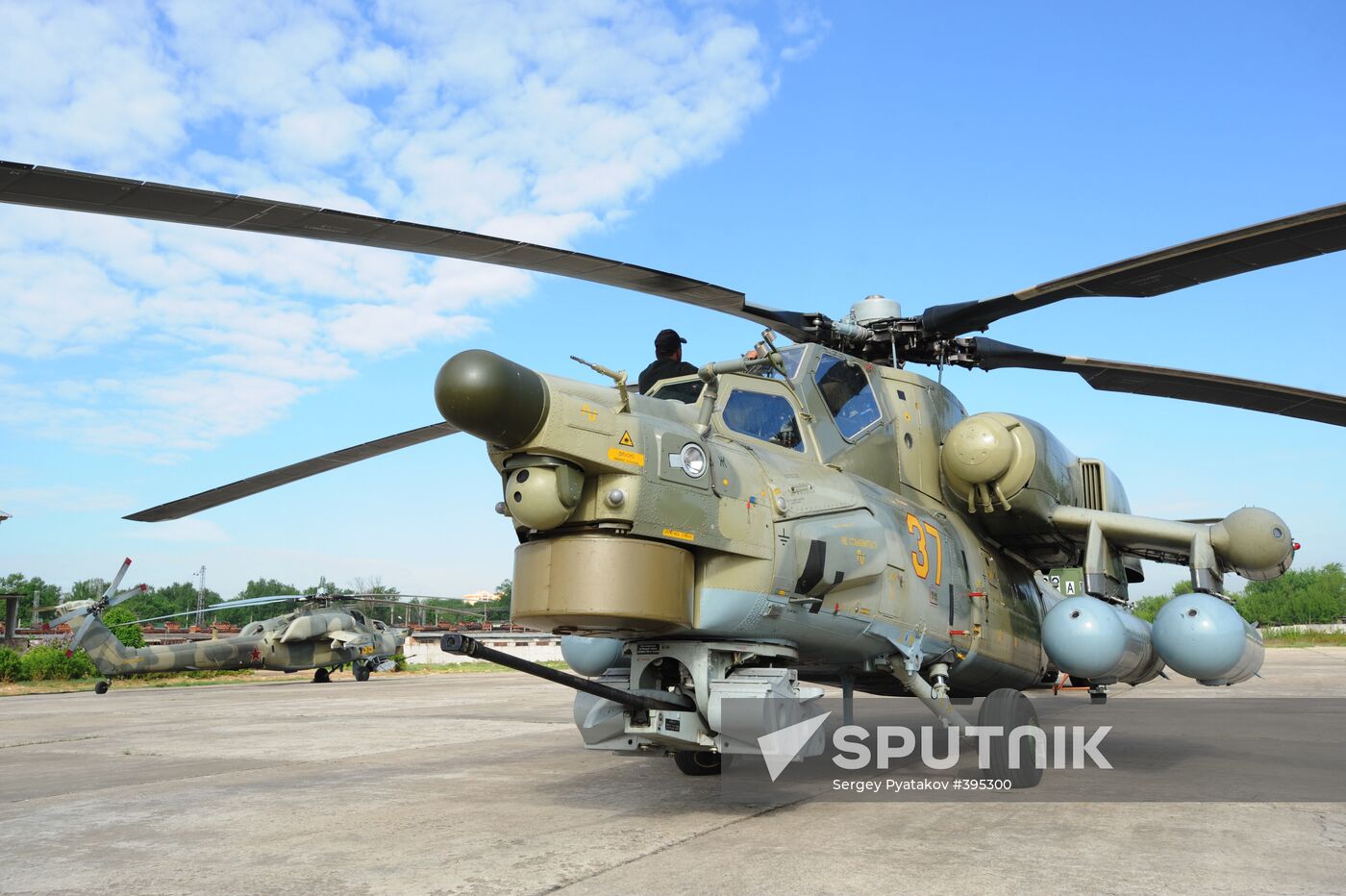 A Mil Mi-28-NE Havoc [Night Hunter] attack helicopter