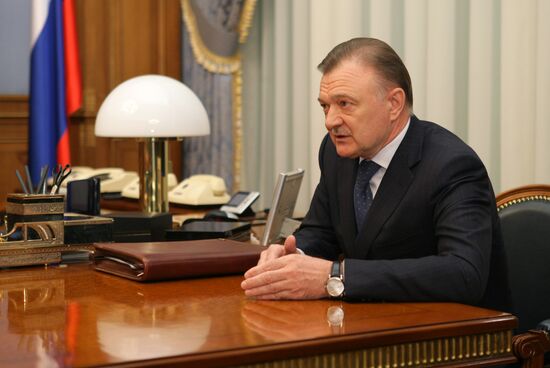 Ryazan Region governor Oleg Kovalyov