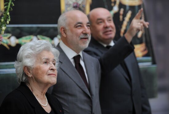 Irina Antonova, Victor Vekselberg, Mikhail Shvydkoy