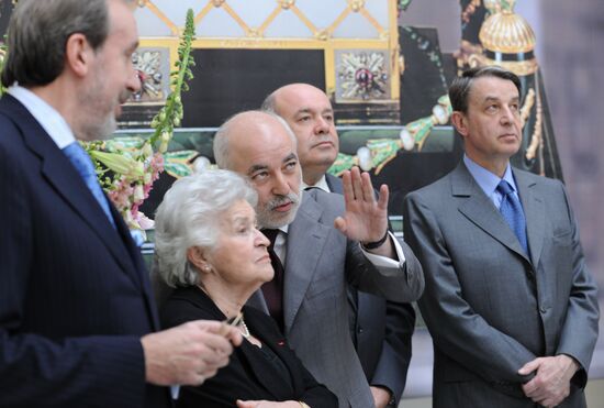 "Fabergé. Lost and Regained" exhibition opens