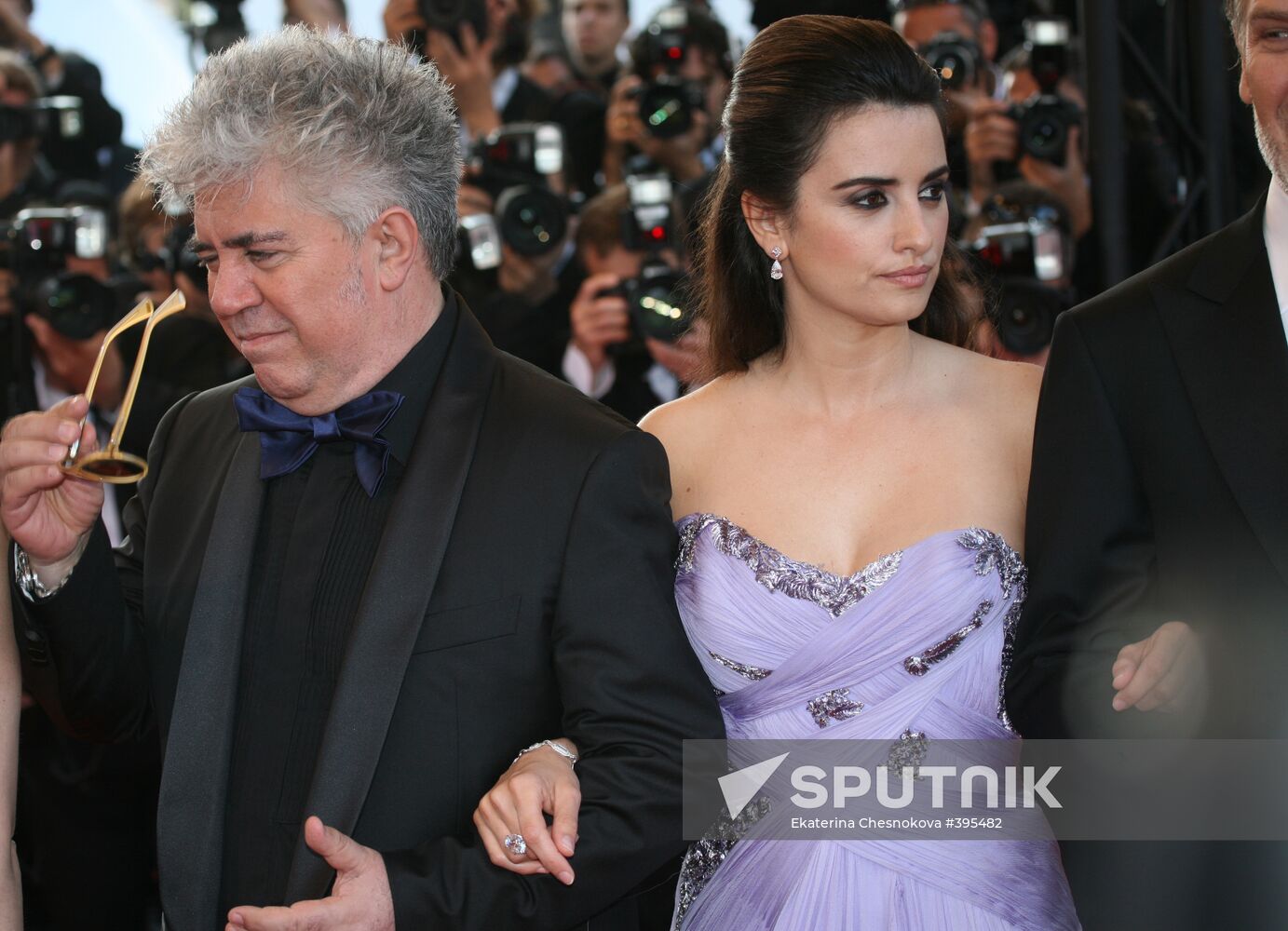 Pedro Almodovar and Penelope Cruz