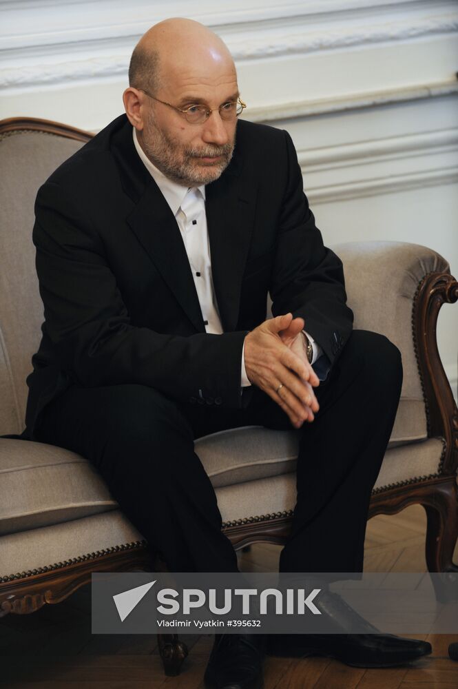 Writer and translator Boris Akunin (Grigory Chkhartishvili)