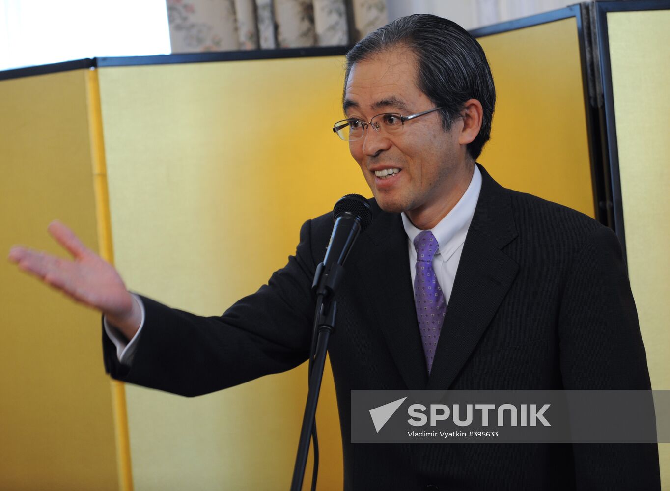 Japanese Ambassador to Russia Masaharu Kono
