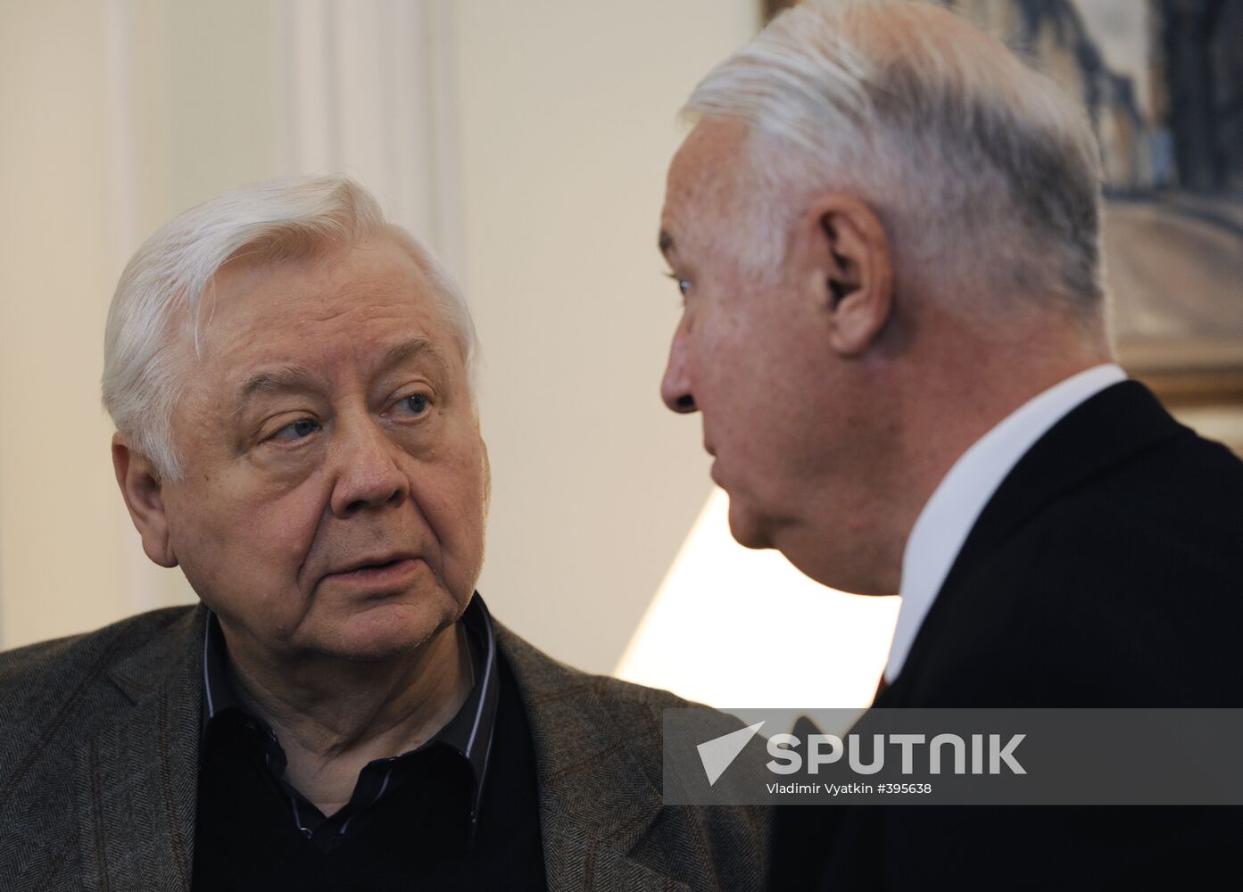 Oleg Tabakov and Boris Notkin