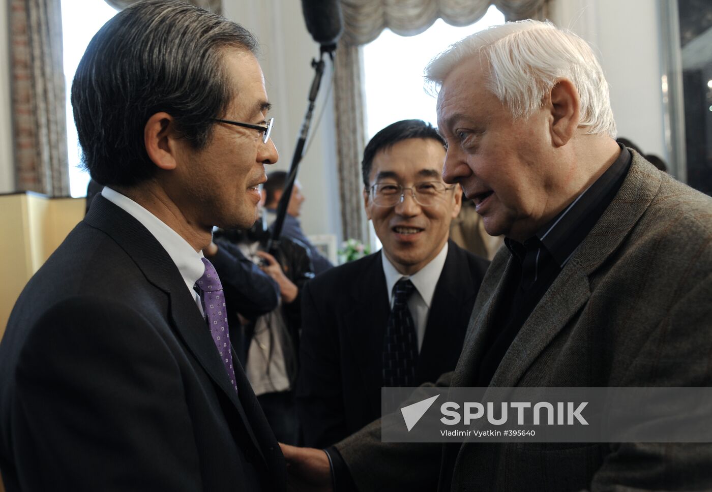 Masaharu Kono and Oleg Tabakov