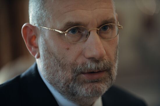 Writer and translator Boris Akunin (Grigory Chkhartishvili)