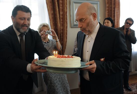 Sergei Parkhomenko and Boris Akunin