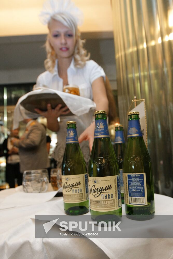 Party at Zhiguli restaurant